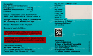 Empagreat M 1000 Tablet 10