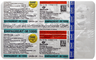 Empagreat M 1000 Tablet 10