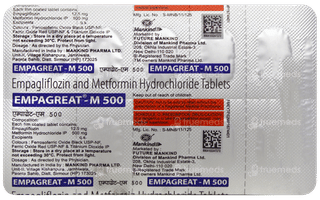 Empagreat M 500 Tablet 10