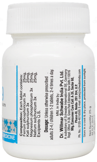 Dr Willmar Schwabe Bio Combination Bc 19 Tablet 25Gm