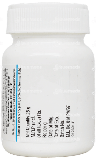 Dr Willmar Schwabe Bio Combination Bc 19 Tablet 25Gm