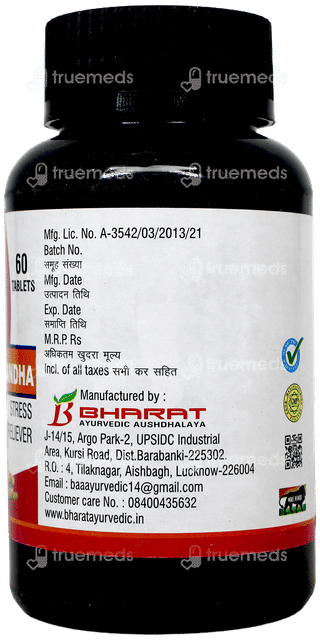 Bharat Ashwagandha Tablet 60