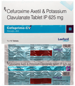 Cefaprime Cv Tablet 10