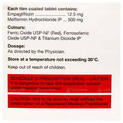 Empasov M 12.5/500 Tablet 10