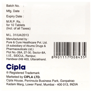 Empasov M 12.5/500 Tablet 10