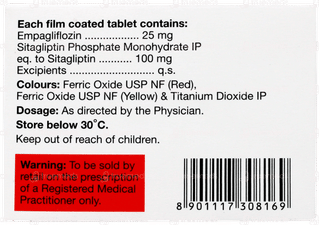 Empasov S 25/100 Tablet 10