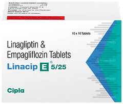 Linacip E 5/25 Tablet 10