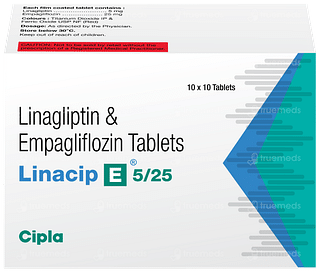 Linacip E 5/25 Tablet 10