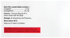 Linacip E 5/25 Tablet 10