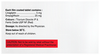 Linacip E 5/25 Tablet 10