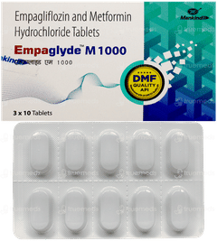 Empaglyde M 1000 Tablet 10 Empaglyde M 1000 Tablet 10