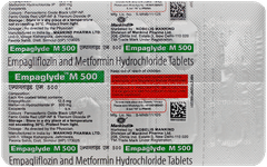 Empaglyde M 500 Tablet 10 Empaglyde M 500 Tablet 10