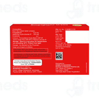 Empaglyde M 500 Tablet 10