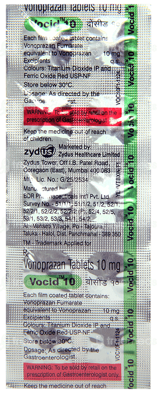 Vocid 10 Tablet 10