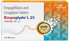 Empaglyde L 25 Tablet 10 Empaglyde L 25 Tablet 10
