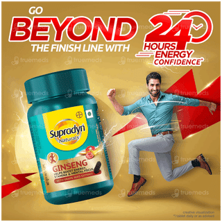 Supradyn Naturals Ginseng With Grape Seed Extract Tablet 30