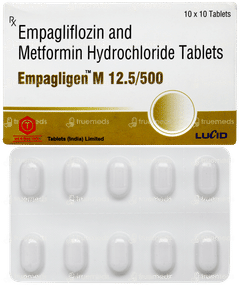 Empagligen M 12.5/500 Tablet 10 Empagligen M 12.5/500 Tablet 10