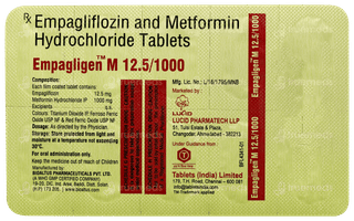 Empagligen M 12.5/1000 Tablet 10