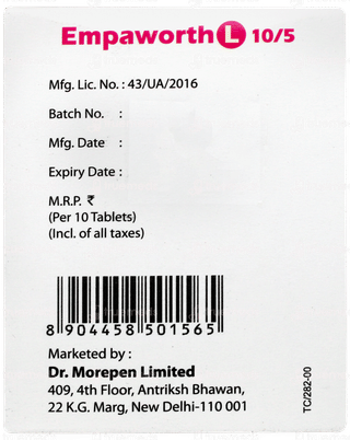 Empaworth L 10/5 Tablet 10
