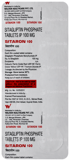 Sitaron 100 Tablet 10