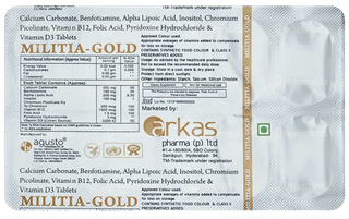 Militia Gold Tablet 10