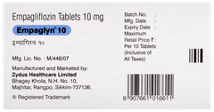 Empaglyn 10 Tablet 10
