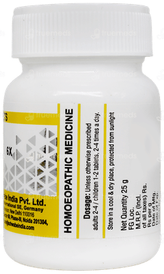 Dr Willmar Schwabe Magnesium Phosphoricum 6x Biochemic Tablet 25gm