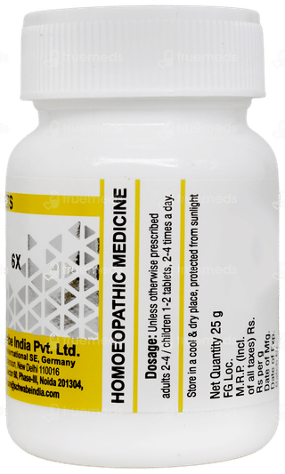 Dr Willmar Schwabe Magnesium Phosphoricum 6x Biochemic Tablet 25gm