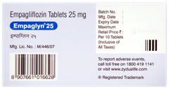 Empaglyn 25 Tablet 10 Empaglyn 25 Tablet 10