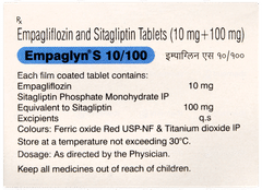 Empaglyn S 10/100 Tablet 10 Empaglyn S 10/100 Tablet 10