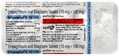 Empaglyn S 10/100 Tablet 10 Empaglyn S 10/100 Tablet 10