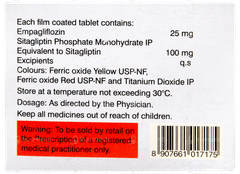 Empaglyn S 25/100 Tablet 10