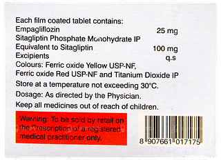 Empaglyn S 25/100 Tablet 10