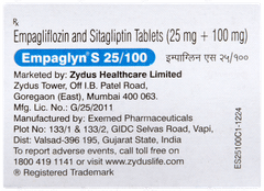 Empaglyn S 25/100 Tablet 10