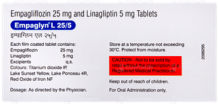 Empaglyn L 25/5 Tablet 10