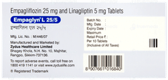 Empaglyn L 25/5 Tablet 10