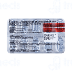 Cospiaq Met 12.5mg/1000mg Tablet 10