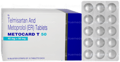 Metocard T 50 Tablet 15