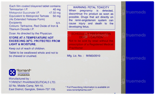 Metocard T 50 Tablet 15