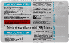 Metocard T 50 Tablet 15