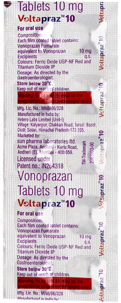 Voltapraz 10 Tablet 10 Voltapraz 10 Tablet 10