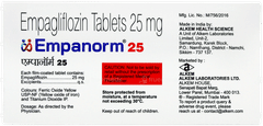 Empanorm 25 Tablet 10 Empanorm 25 Tablet 10
