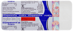 Empanorm 25 Tablet 10 Empanorm 25 Tablet 10