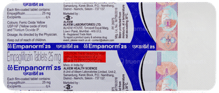 Empanorm 25 Tablet 10