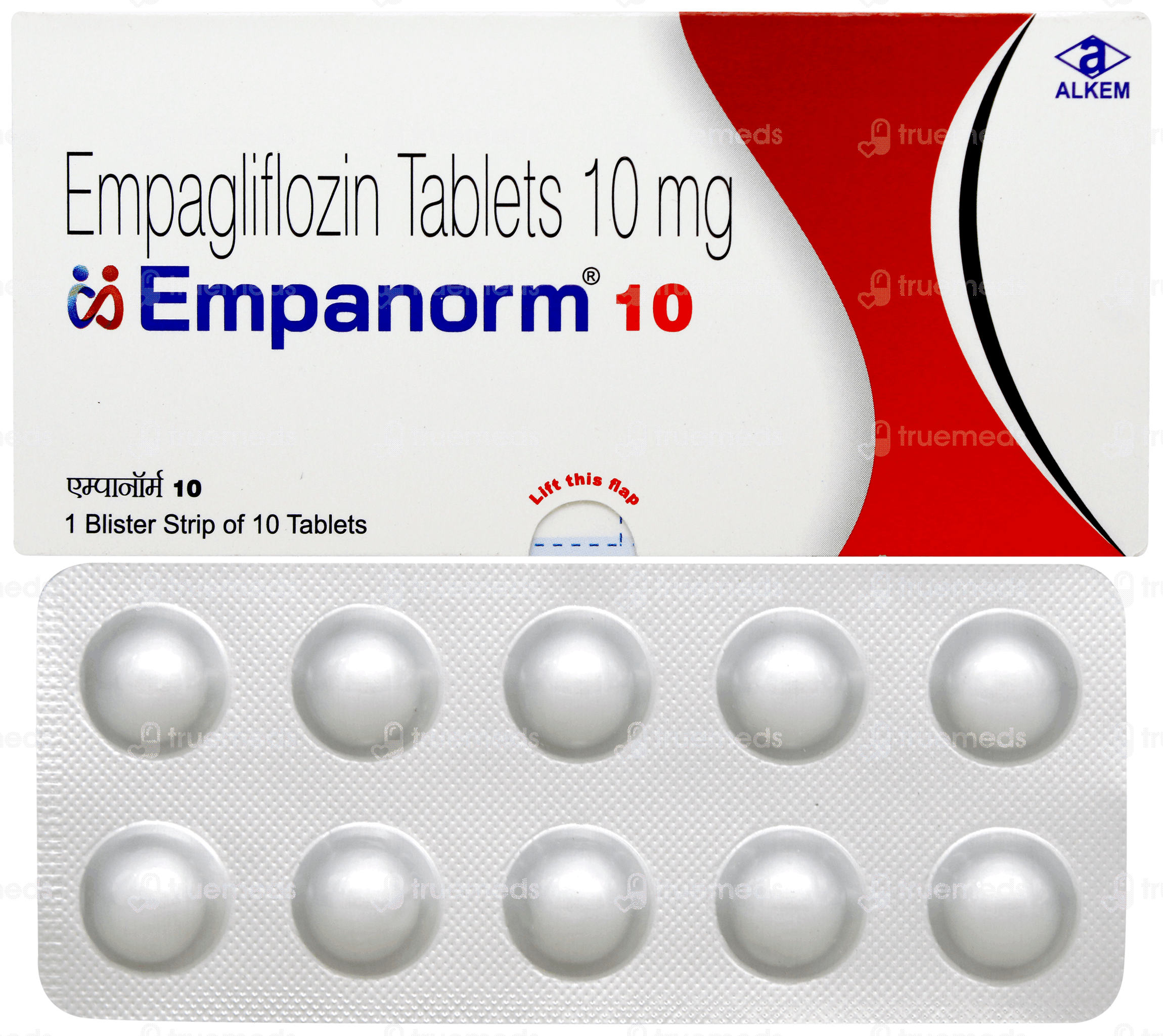 Empator Empanorm 10 Tablet 10 - Uses, Side Effects, Dosage, Price | Truemeds