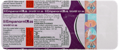 Empanorm L 25 Tablet 10 Empanorm L 25 Tablet 10