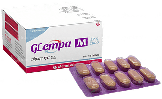 Glempa M 12.5/1000 Tablet 10