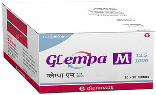 Glempa M 12.5/1000 Tablet 10