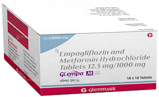 Glempa M 12.5/1000 Tablet 10