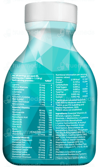 Wellman Hairfollic Tablet 60